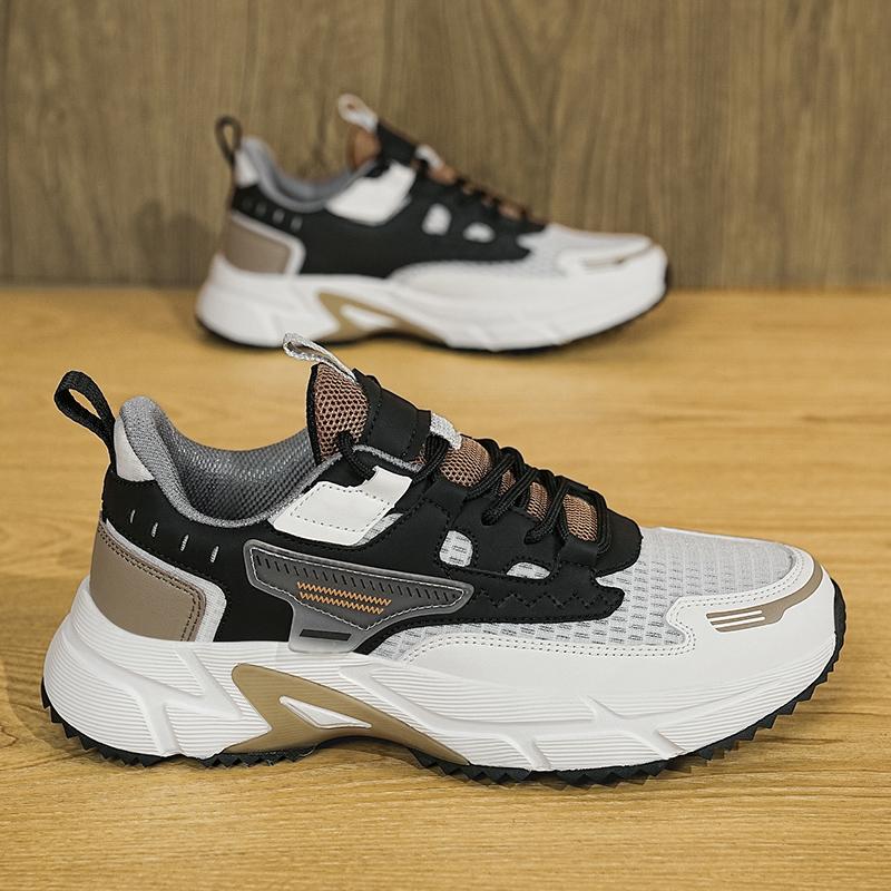 

Fashion Men s Sneakers Summer Mesh Breathable Casual Shoes Outdoor All-match Height-enhancing Dad Shoes Tenis Para Hombre 2025 47