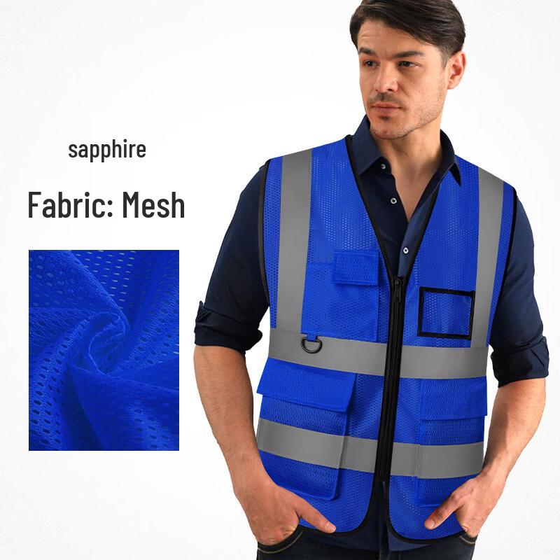 Светоотражающий защитный жилет Jiemengzhe Строительная сетка