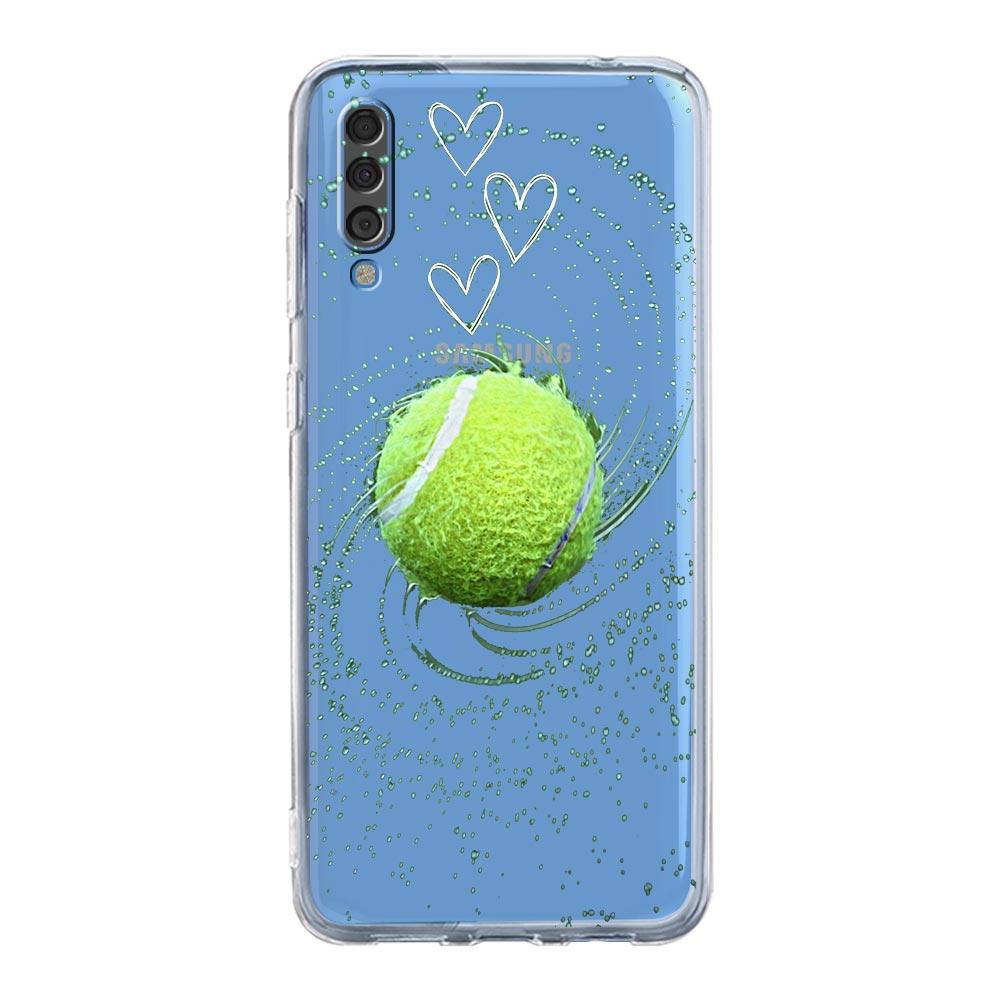 

Чехол для телефона со спортивным дизайном Теннисный мяч для Samsung A54 A52 A50 A70 A30 A40 A20S A20E A02S A12 A14 A16 A22 A42 A34 A32 5G A04s A06 Samsung A54