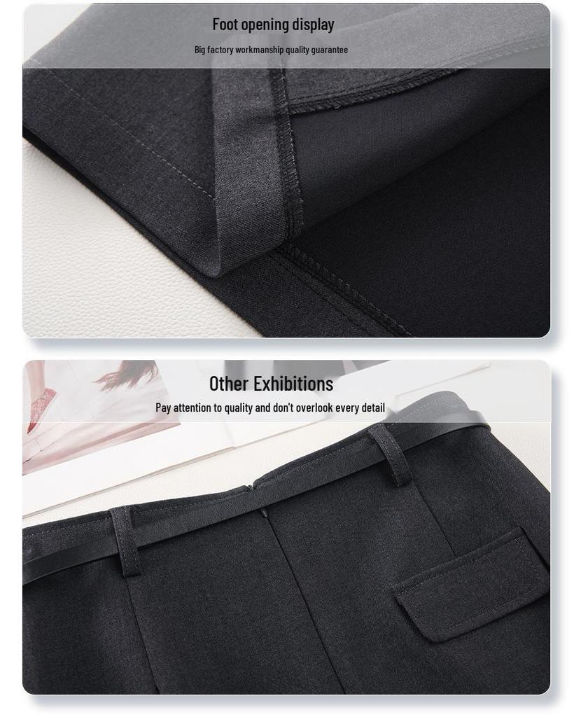 2025 Nová zeštíhlující sukně midi s vysokým pasem - Jarní/podzimní petit bodycon styl