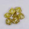 7Pcs/set 7-Die DND Dice Multifacetado Jogo de Mesa D4 D6 D8 D10 D12 D20 Jogo de Dados Jogo de Festa Acrílico Poliédrico Dados TRPG DND