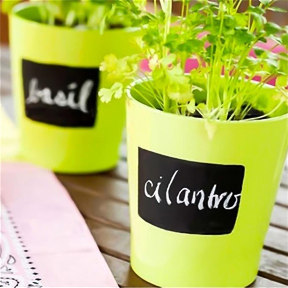 Waterproof Chalkboard Jam Jar Round Chalkboard Labels Bottle Tags Blackboard Label Labels Stickers