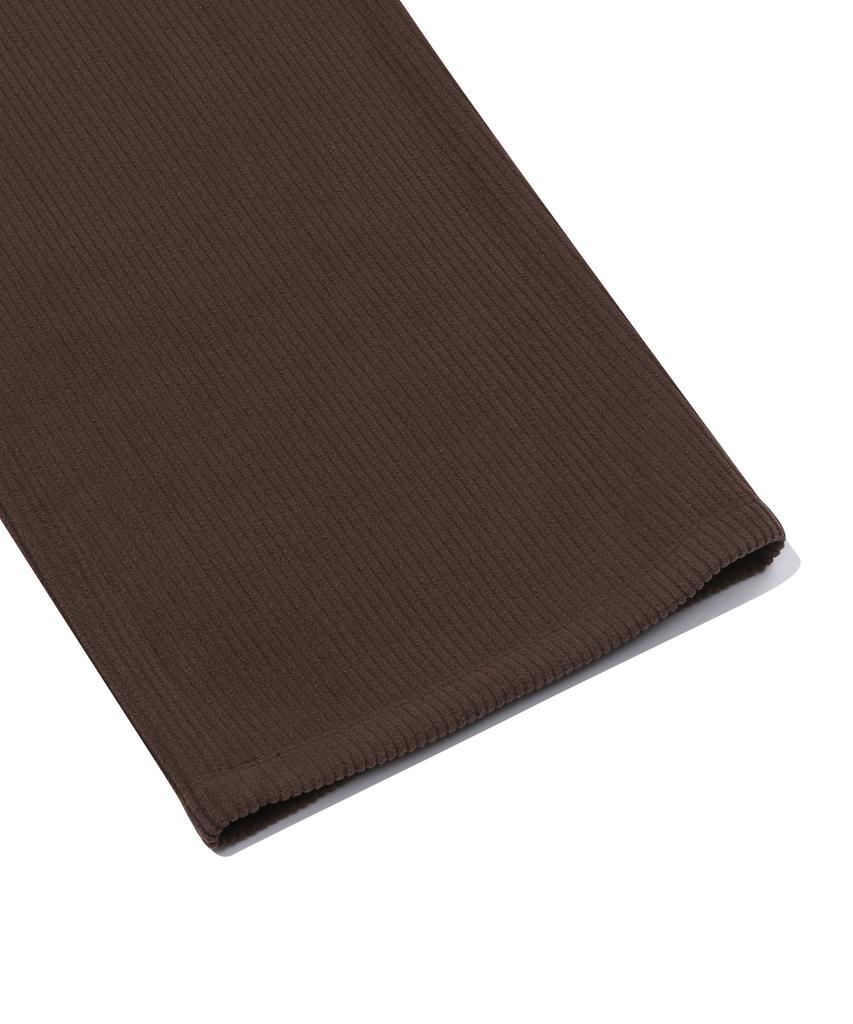 BEENTRILL Women'S Corduroy Fleece Sweatpants (Chocolate)