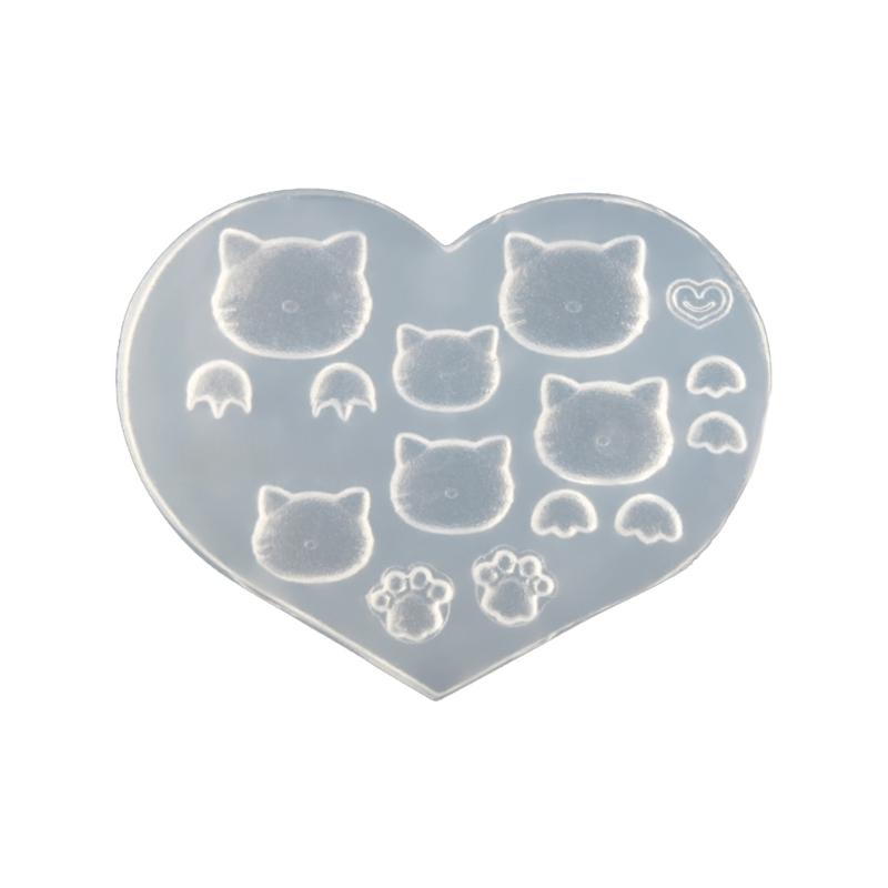 Silicone Nail Art Handicrafts Moulds DIY Nail Tools Accessories Nail Carving Molds Silicone Material for Nail Decoration