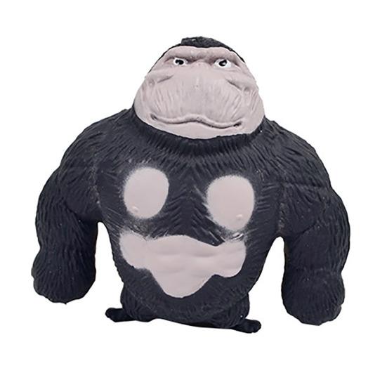 

Stress Relief Gorilla Squeeze Toy Soft Stretchy Orangutan Sensory Toy Concentration Aid Hand Exercise Relaxation Ball Party Favors чорний