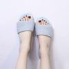 Large Size Slippers, Women 41-43 with Fat Feet, Wide Fat Sister, One-word Drag, Soft-soled Non-slip and Cool Slippers for Summer Wear 42