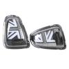 VLAND for JCW Union Jack Full LED Tail Lights Clear Lens Replacement for Cooper R56 R57 2007?2013