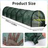 Portable 2-in-1 Greenhouse & Sunshade Net, 3m Quick-Release Garden Tunnel Cover