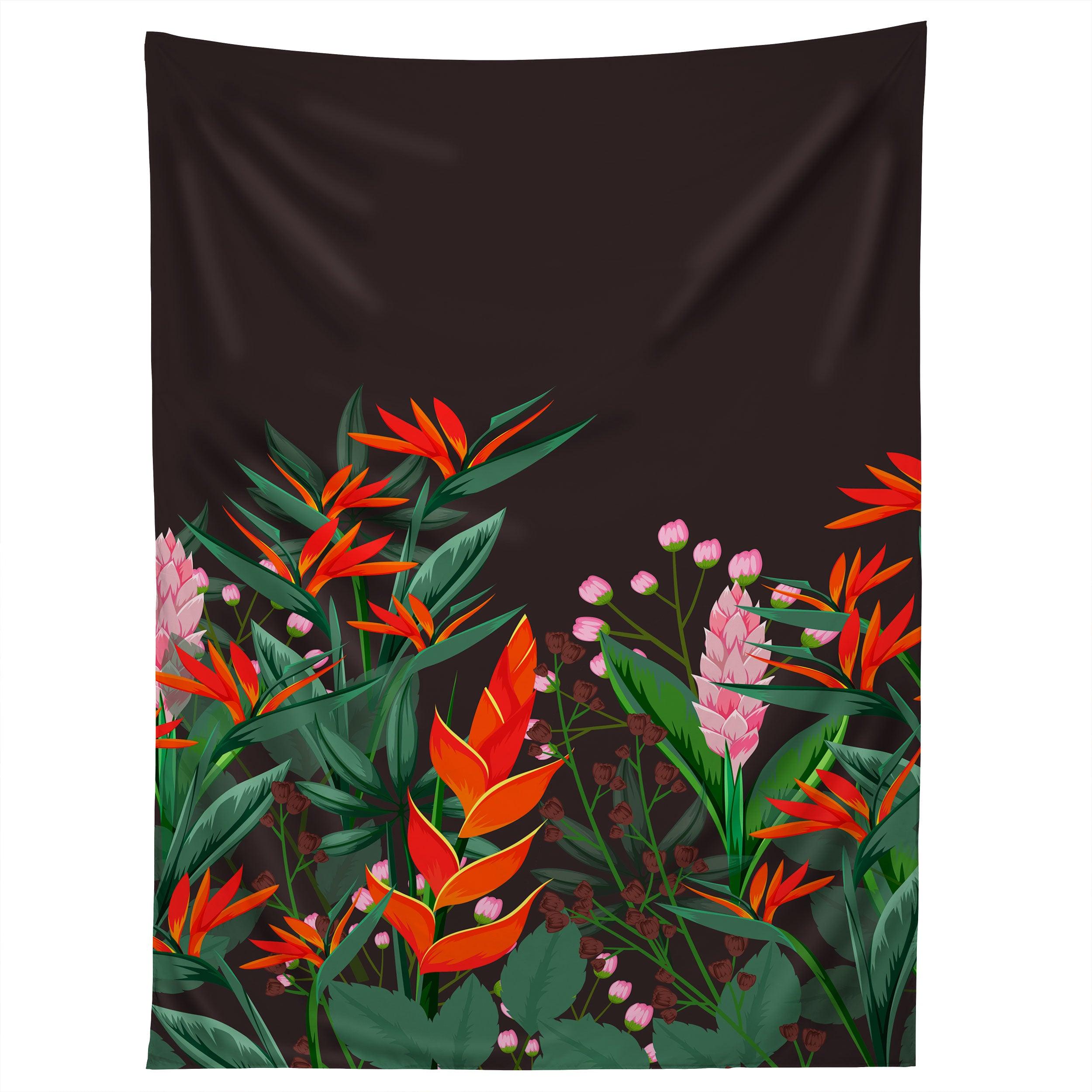 DRAMATIC FLORALS COLLECTION 01 tapestry 75x100
