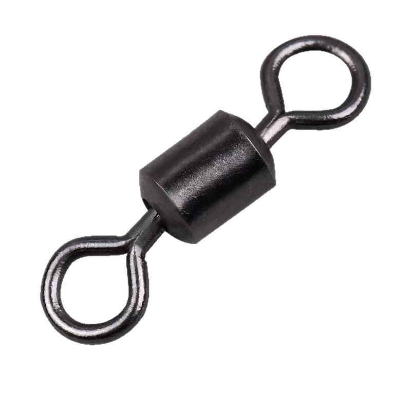American Swivel Fishing Lure Connector: Strong 8-Shaped Ring for Quick Pull In Competitions