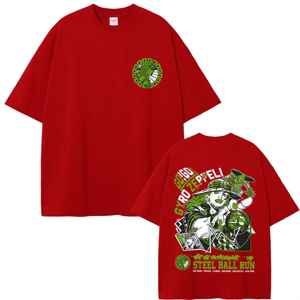 2026 New Tshirt with the patterns of Kyo Shurun and Kyo Shoutarou from the anime JOJOs Bizarre Adventure