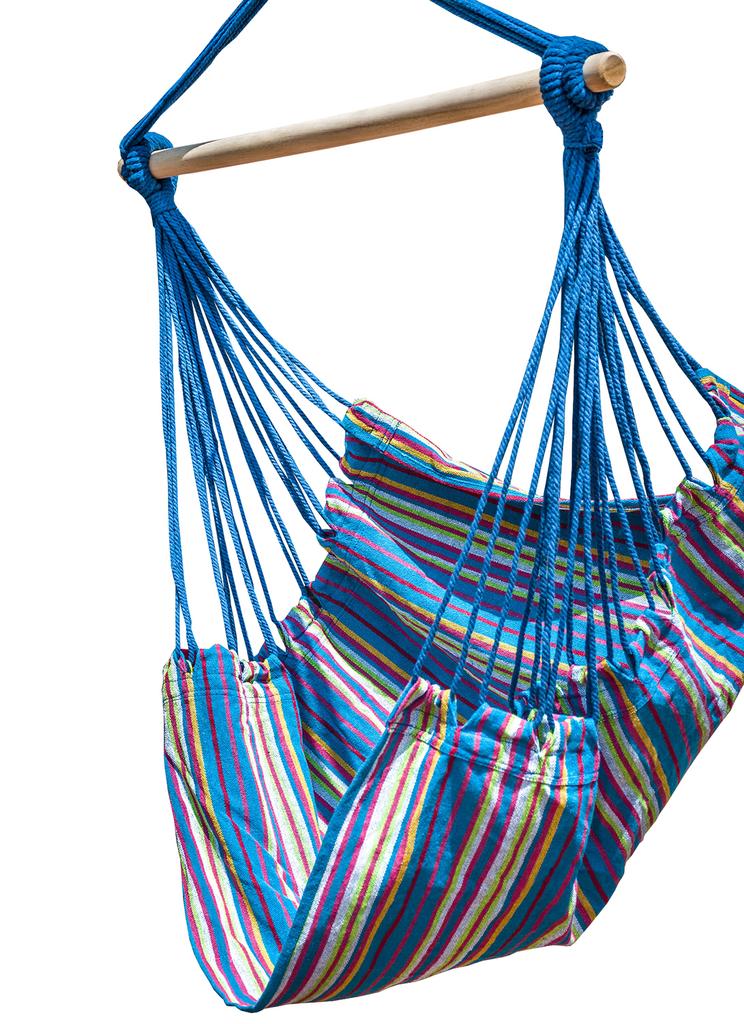 Brazilská zahradní houpačka houpací síť kokon závěsné křeslo den otců