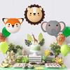 3Pcs Foldable Animal Birthday Lantern DIY Children Festival Lantern  Kindergarten