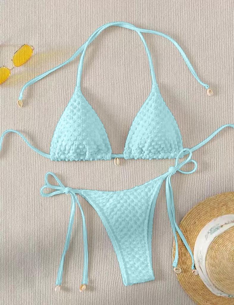 Spot 2024 European & American Bikini Swimsuit - Sexy, Unique Fabric