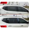 8Pcs Gloss Black Pillar Posts Cover Fit For Nissan X-Trail Rogue T32 2014- Door Window Moulding Trim Sitcker Accessories