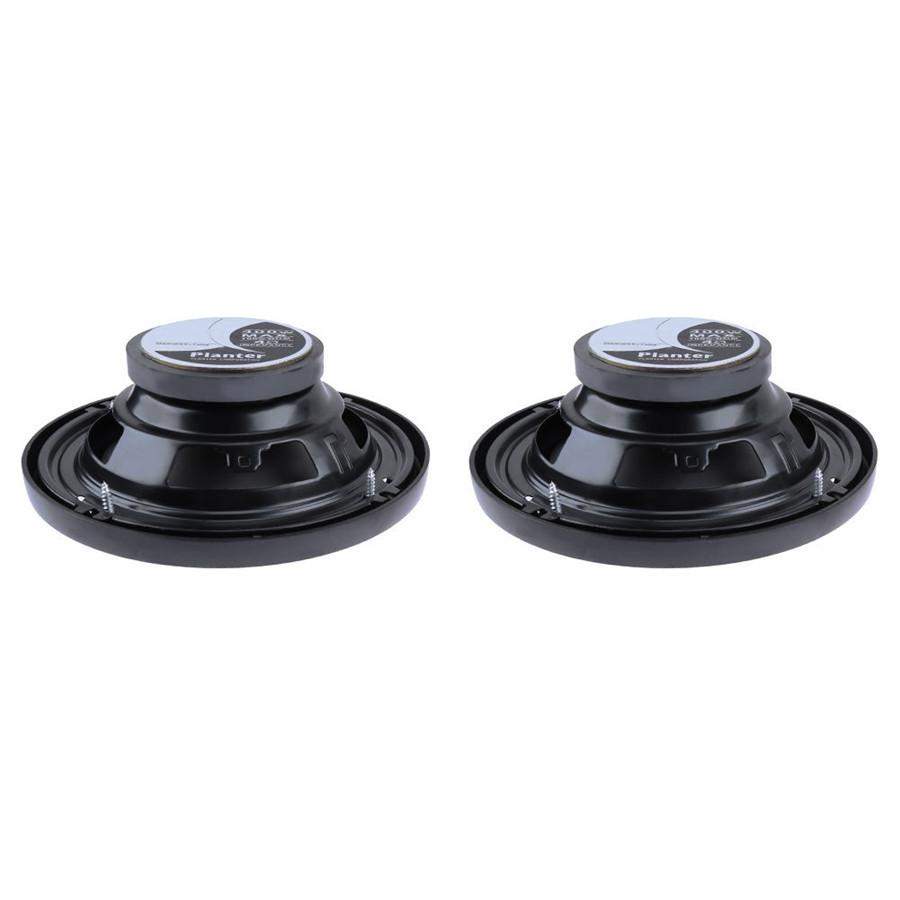 2 Pcs Car Door SubWoofer Coaxial Audio Stereo Horn Speaker 12V 400W 6.5'' 4ohm