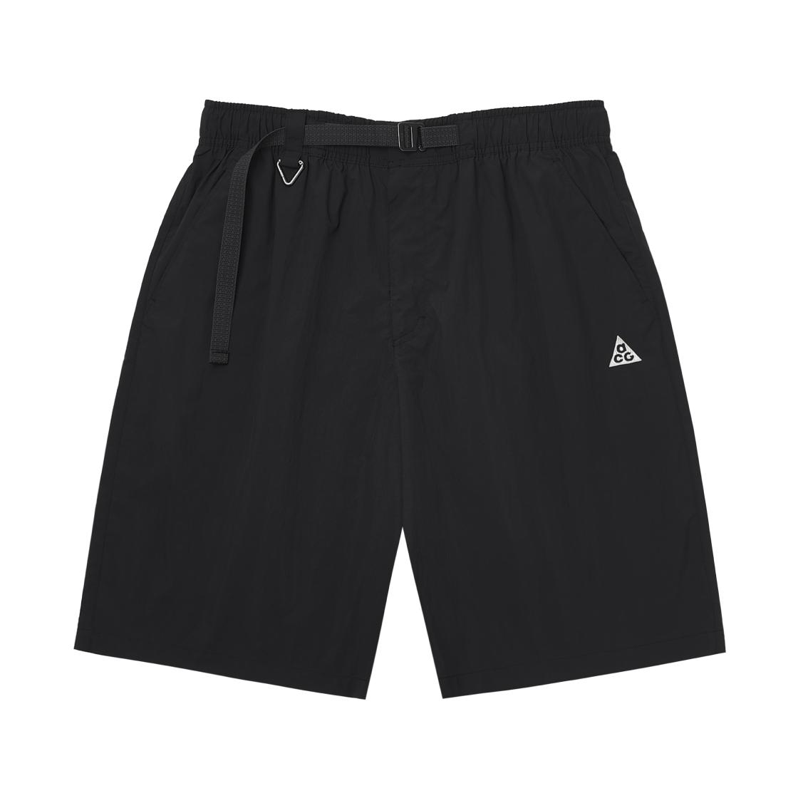 Nike ACG Orb Weaver Удобные Модные Простые Универсальные Однотонные С Логотипом Повседневные Шорты Унисекс Шорты Черные HJ2888-010 M