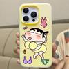 Crayon Shin-chan Compatible iPhone Case (Models 16 - 17 Pro Max, 14 Large Hole, 11 - 12, Jelly 15P)