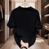 Heavy Cotton Versatile Trendy Brand Men'S Short-Sleeved T-Shirt Round Neck Casual Trend Half-Sleeved T-Shirt Top