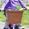 Kids Bike Basket Bicycle Front Handlebar Cloth Rope Storage Portable Tricycle