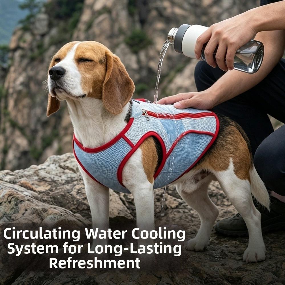 Sun Protection Pet Cooling Shirt Breathable Dog Sunscreen Clothes Dog Cooling Vest  Walking