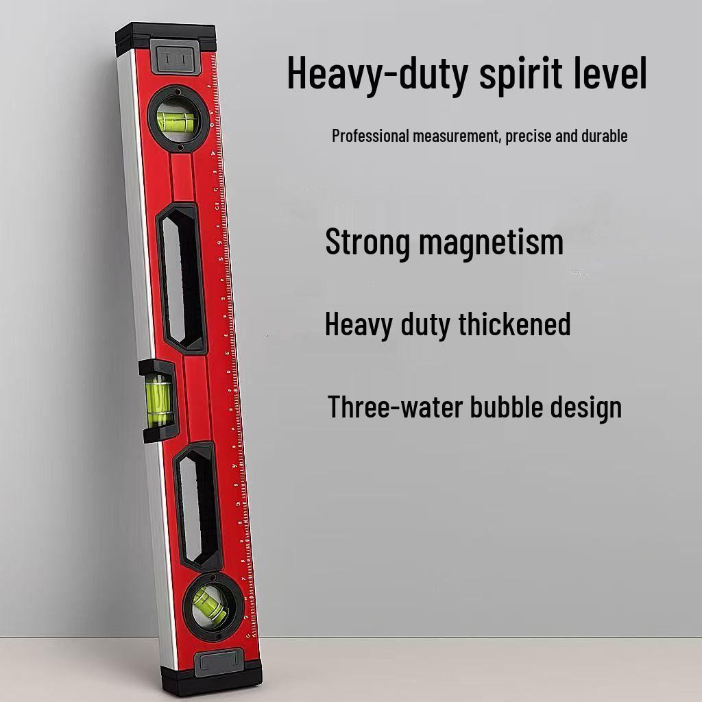 1m Magnetic Aluminum Spirit Level for Horizontal Measurement