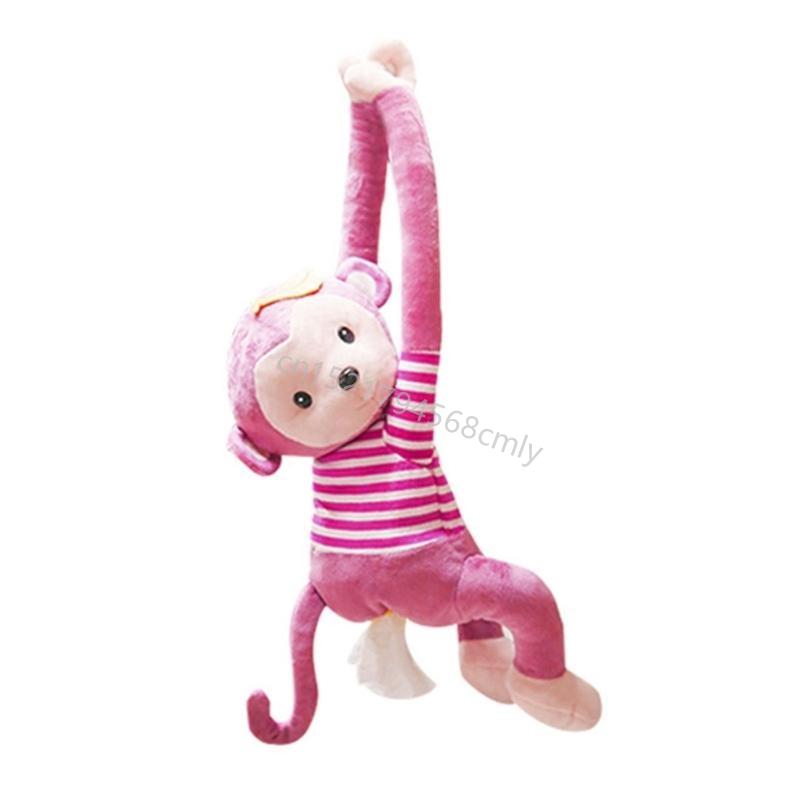 Hanging-Monkey Tissue Holder Napkin-Box Creative-Tissue Box Animal Tissue Paper 6XDE