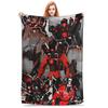Skibidi Toilet Speakerman Fleece Throw Blanket Funny Humor Cartoon Blanket for Home Bed Super Soft Plush Thin Quilt Portable