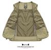 Gilet de pêche en maille à poches multiples à séchage rapide pour homme - Veste décontractée d'extérieur Printemps & Automne