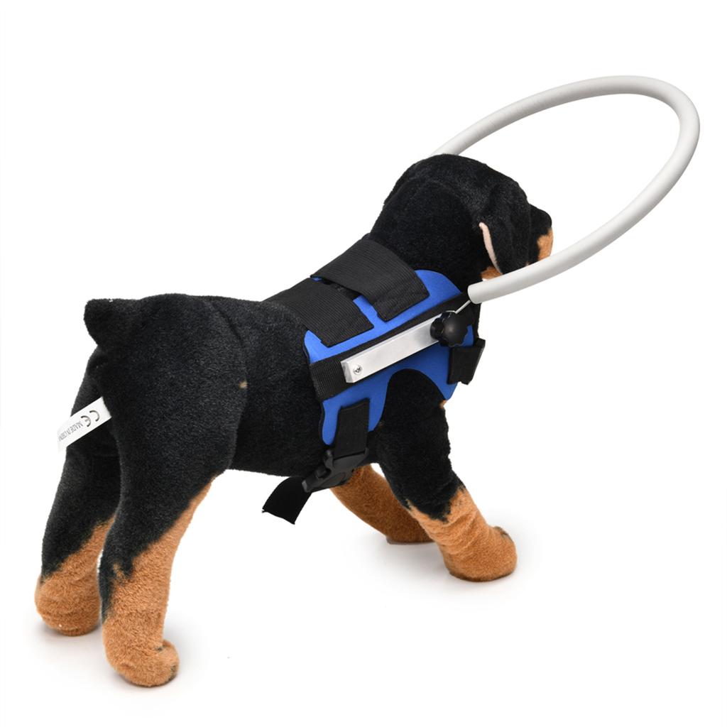 Anillo Anticolisión para Mascotas Collar Halo para Perro Ciego, Dispositivo Guía Arnés Chaleco para Mascotas