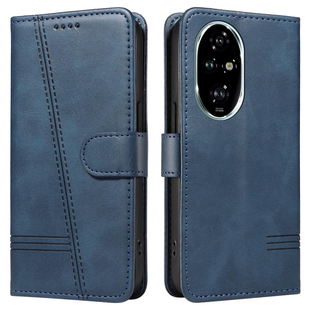 For Honor 200 Pro 5G Cell Phone Case Wallet PU Leather Cell Phone Cover with Magnetic Closure