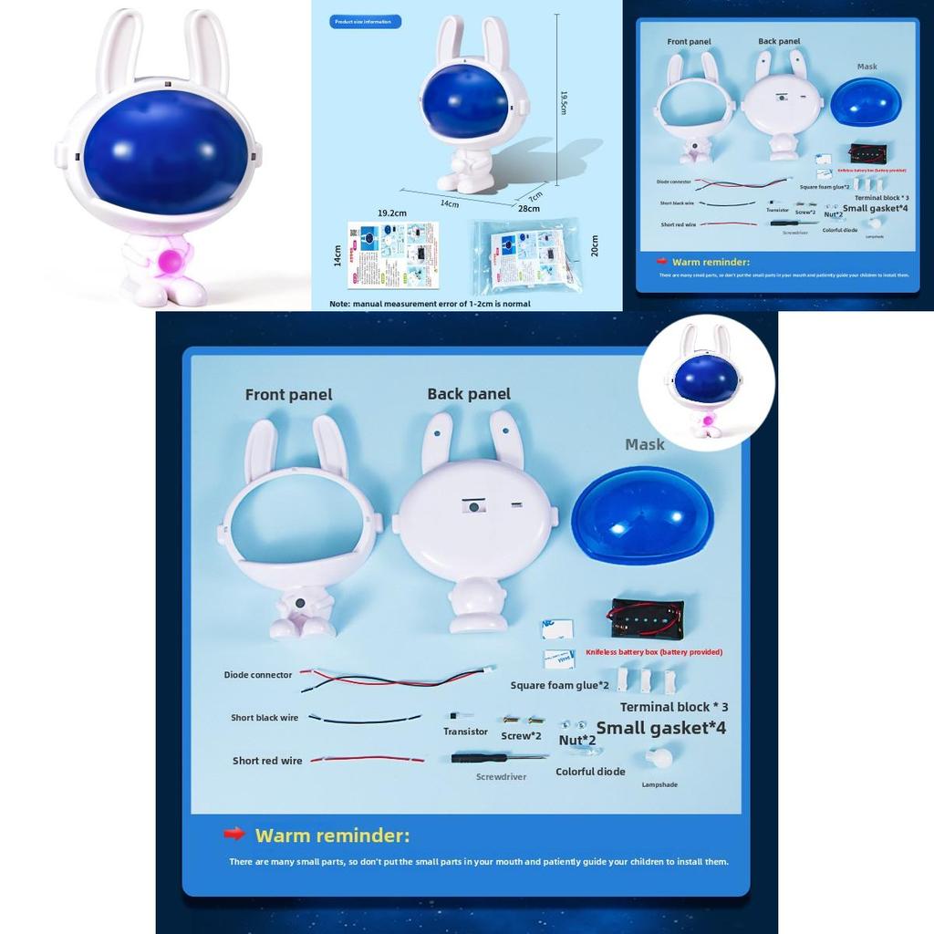 Science Experiment Conductivity Tester Kit With Diy Electric Physics Toys For Children Education