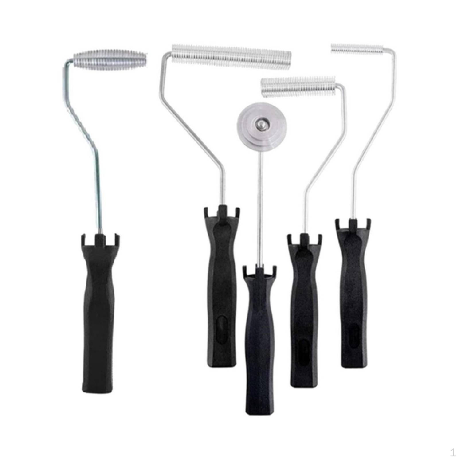 5 Pieces Fiberglass Lamination Roller Finish Laminating Improves Surface 5-piece SET