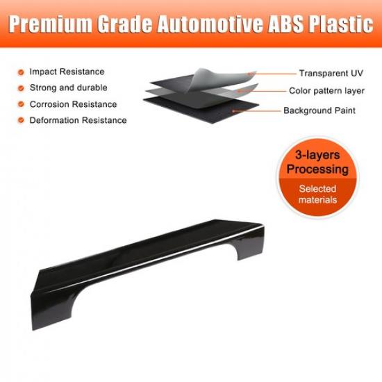 Glossy Black Dashboard Trument Frame Trim Cover For BMW X1 E84 2013-2015