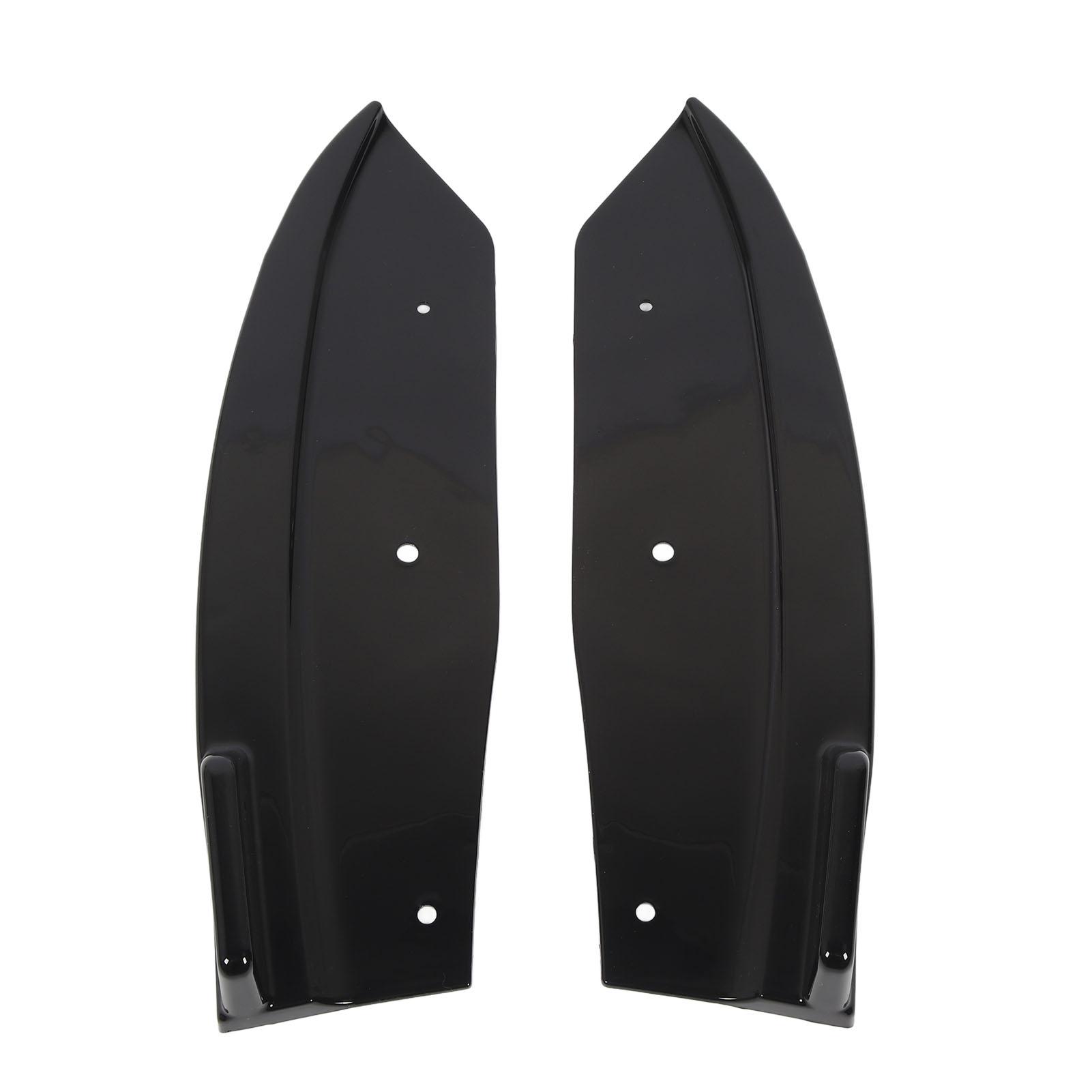 

2 Pcs Rear Bumper Lip Spoiler Aerodynamic Lightweight Lower Chin Diffuser Splitter for X4 G02 M‑Sport 2018 to 2021