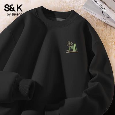 Baleno Men's S&K Series Fleece Lined Round Neck Sweatshirt