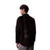 Calvin Klein Casual Commuter Printed Embroidered Loose Long Sleeve Shirt Men Shirts Space-Black J325368