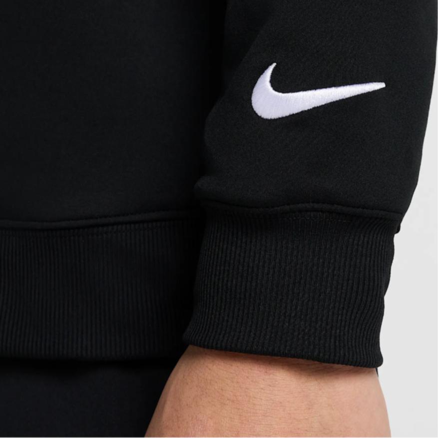 Nike Sweatshirts Men's Black Stand Collar Moderate