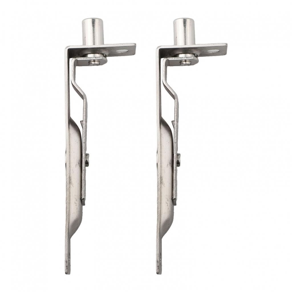 2 Pack 4 Inch Door Flush Bolt Stainless Steel Security Door  Concealed