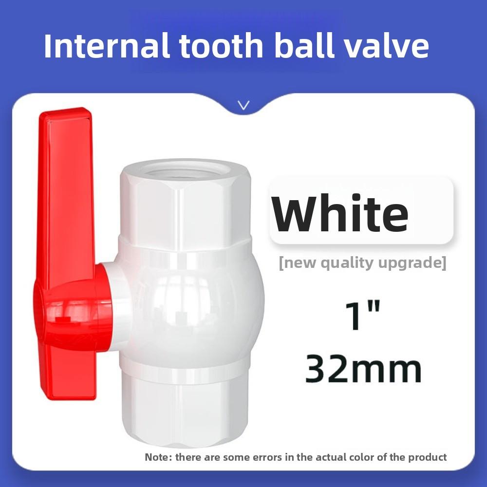 20/25/32/40/50mm Grey PVC Pipe Connector Straight Elbow Tee Water Pipe Adapter Aquarium Water Supply 4 5 6 Ways Joint Ball Valve