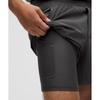 Lululemon Pace Breaker Lined Short 5  Graphite Grey