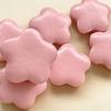 Slow-Rising Toy Plum Blossom Cookie Squeeze Toy Soft PU Fidget for Stress Relief Wet Sticky Texture Portable Decompression Gadget for Kids Adults