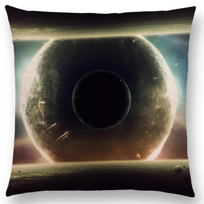 Beautiful Planets  Cushion Cover  Space Home Decor Sofa Throw Pillow Case Aesthetic Pillow Cover Housse De Coussin
