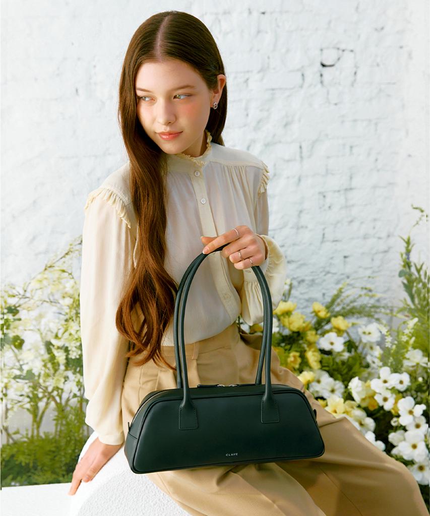 Clave Ruby Teal Green Shoulder Bag