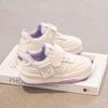 Spring and Autumn New Girls' Sneakers, Lightweight Running Shoes for Older Children, Boys' Soft Sole Sports Shoes, Trendy White Shoes