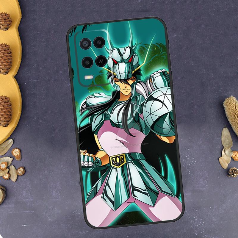 Saint Seiya Shiryu Phone Case For Oppo A78 A38 A58 A74 A15 A80 A60 A40 A94 A54 A98 A18 A16 A76 A96 A17 A77 A57S