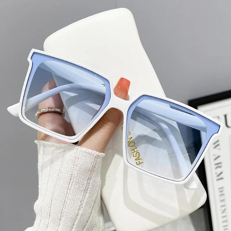 

Y2K Korean Style Square Frame Sunglasses Women Men UV Protection Outdoor Glasses Eyewear 1PC