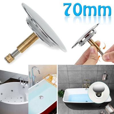 Rubber Drain Plug Sink Bathtub Stopper Kitchen Washroom Bathroom Basin Cover~e