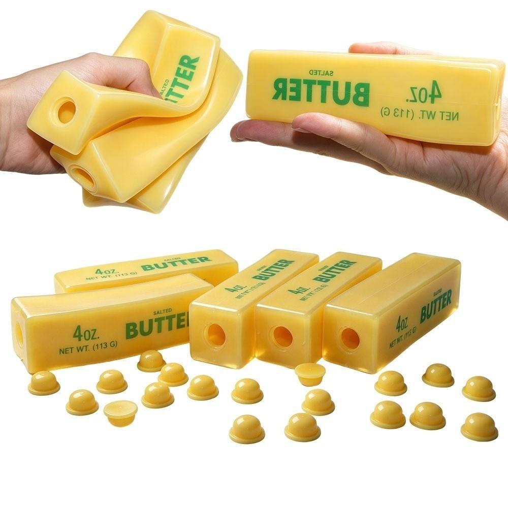 Fillable Butter Stick Ball Skin 14cm Handmade Ball Skin DIY Pressure Ball Kit Kids Toy