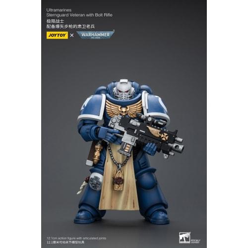 JOYTOY Warhammer 40,000 Ultramarines Sternguard Veteran (Bolt Rifle Equipped) Action Figure Game 40k